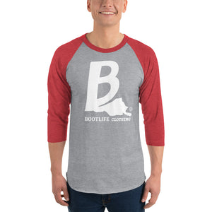 BootLife Clothing 3/4 sleeve raglan shirt